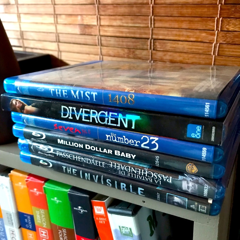 🔵 Blu-Ray. 8 great movies 🍿